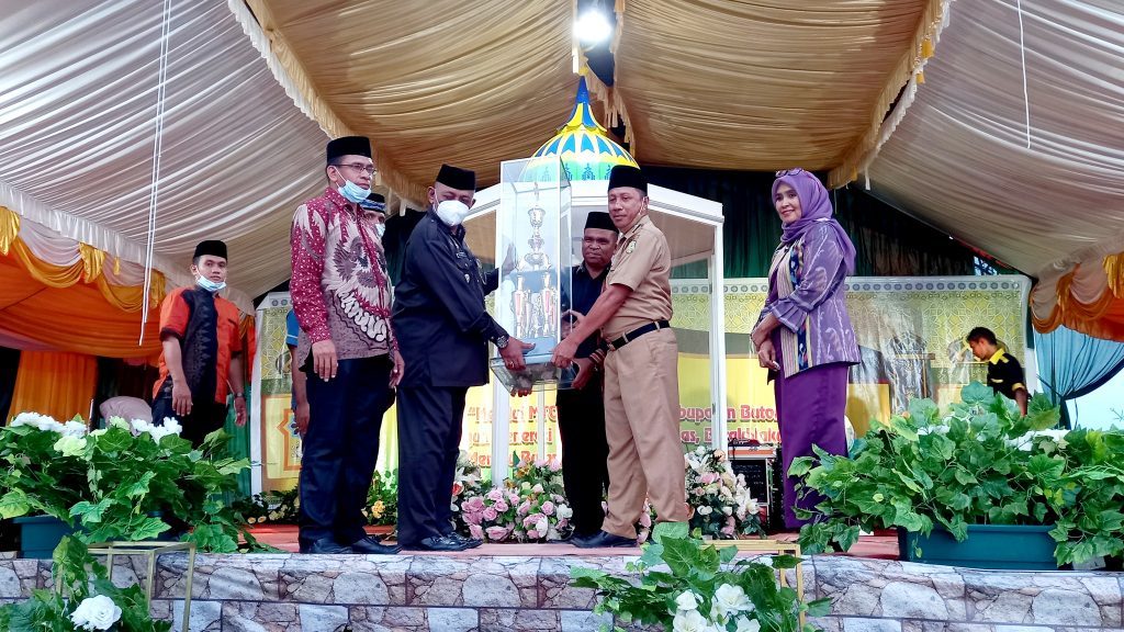 MTQ Ke 47 Resmi Ditutup, Juara Umum Kecamatan Wabula