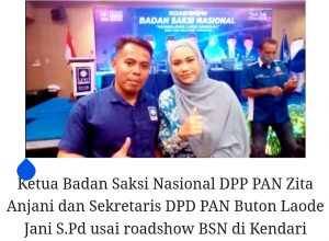 Target 6 Kursi di DPRD Buton, PAN Buton Matangkan Kesiapan Badan Saksi