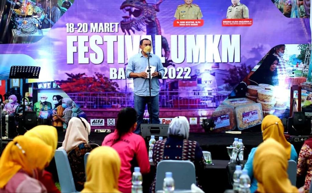 Pelaksana Tugas Wali Kota Baubau Buka Festival UMKM 2022