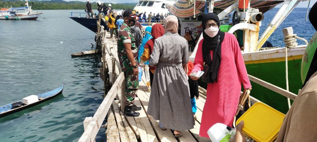 Kodim 1413/Buton Lakukan Pengamanan Pelabuhan Lasalimu