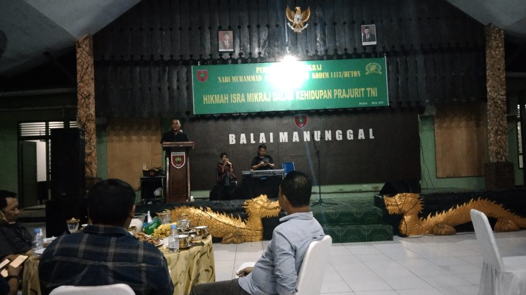 Komandan Kodim 1413 Buton Gelar Pertemuan dengan Wartawan se Kota Baubau