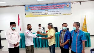 NPHD KONI dan Dispora Buton Diteken