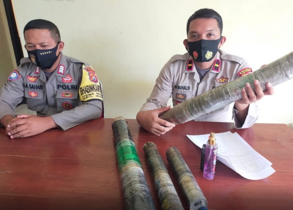 Operasi Cipkon, Polsek Wabula Amankan Petasan Rakitan