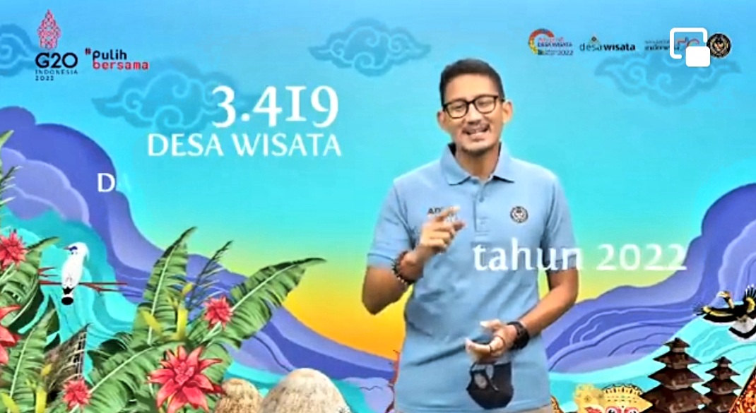 Menparekraf RI Umumkan 500 Besar Desa Wisata ADWI 2021, Dua Diantaranya di Kabupaten Buton