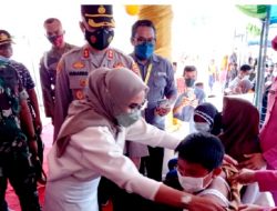 Capaian Vaksinasi Anak di Buton Sebanyak 65 Persen