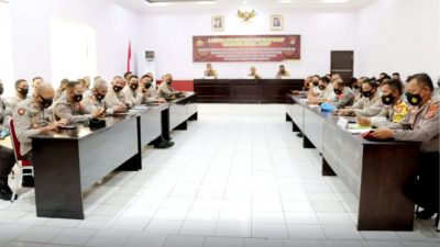 Kapolres Buton Pimpin Latpra Ops Ketupat Anoa 2022
