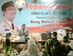 Gubernur Ridwan Kamil Temui Warga Sunda di NTB
