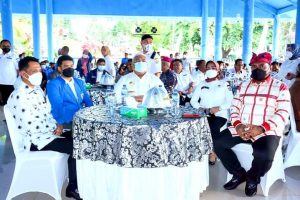 La Ode Ahmad Monianse Hadiri Pelantikan DPD KNPI Kota Baubau