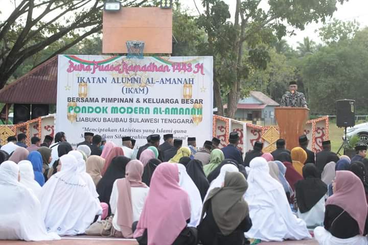 Monianse : Peran Alumni Ponpes Al Amanah Bagi Daerah Sangat Besar