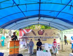 Kodim 1413 Buton Kembali Menyalurkan Bantuan 7 Ribu Nelayan dan Pedagang di Tomia