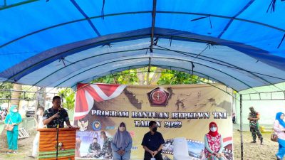 Kodim 1413 Buton Kembali Menyalurkan Bantuan 7 Ribu Nelayan dan Pedagang di Tomia