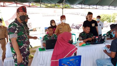 Hari Ketiga, Kodim 1413 Buton berikan Bantuan ke Pedagang dan Nelayan di Binongko