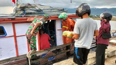 Babinsa Rumbia Imbau Warga Jaga Proses Saat Mudik Babinsa Rumbia Imbau Warga Jaga Proses Saat Mudik