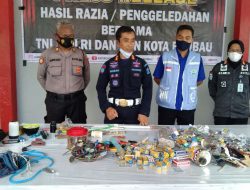 Geledah dalam Ruang Tahanan di Lapas Baubau,  Petugas Temukan Pisau dan  11 Telepon Genggam yang Disembunyikan