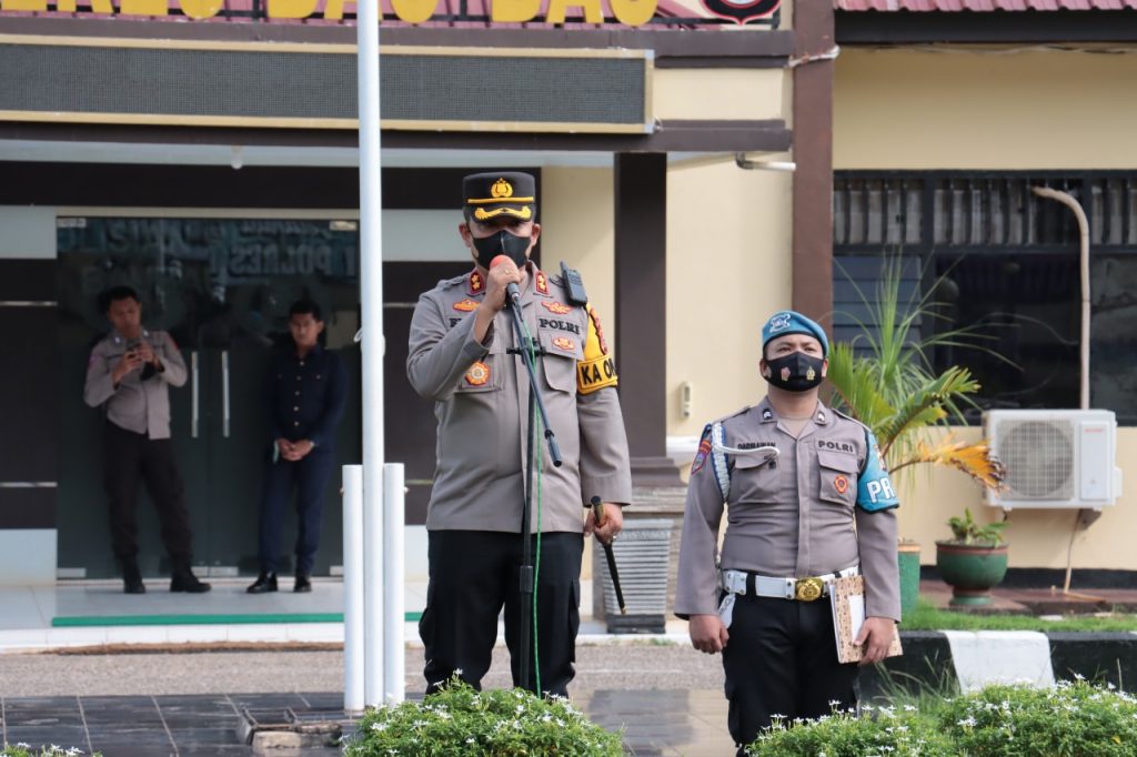 Kapolres Baubau Larang Anggotnya Bawa Senpi Bila Menghadapi Unras