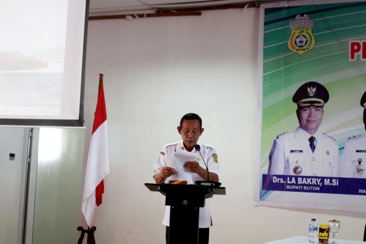 Asisten III Setda Buton Buka Kegiatan percepatan pengarusutamaan gender