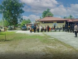 Kapolres Buton Turunkan Personil Amankan Aksi Unjuk Rasa di Busel