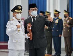Ridwan Kamil Titip Kepada Yana Mulyana Jaga  Kondusivitas Bandung Jelang Tahun Politik 2024