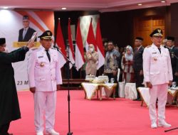 Gubernur Lantik Walikota Baubau dan Pj Bupati Buteng