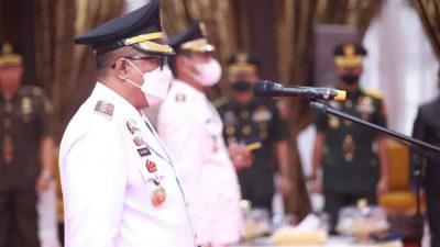 Gubernur Lantik Pj Bupati Muna Barat dan Busel