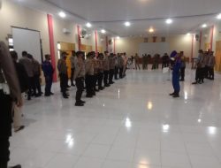 Polres Wakatobi Terjunkan Ratusan Personil Amankan Perayaan Idul Fitri 1443 Hijriah