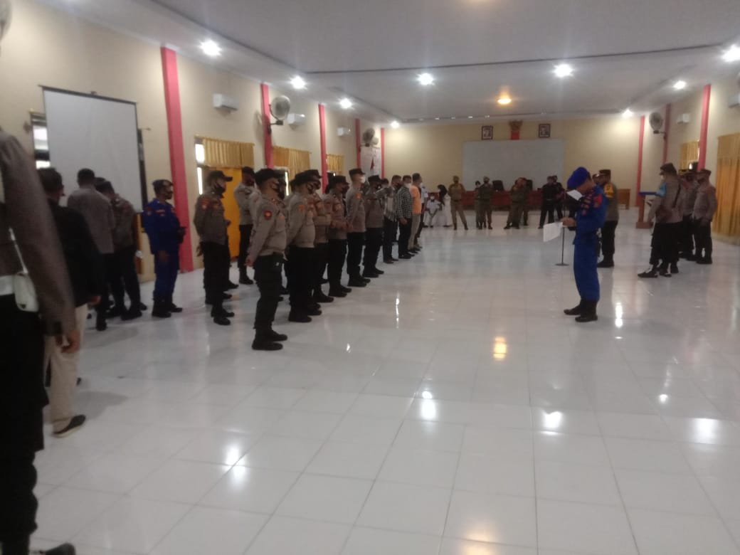 Polres Wakatobi Terjunkan Ratusan Personil Amankan Perayaan Idul Fitri 1443 Hijriah
