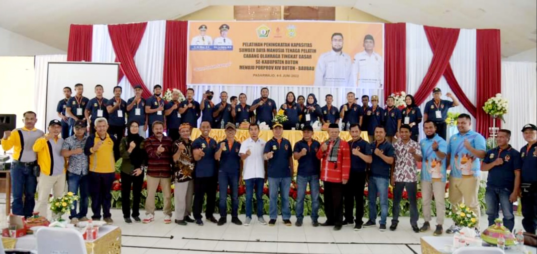 KONI Buton Sukses Gelar Pelatihan Pelatih Cabor