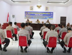 Kapolres Buton Pimpin Latpra Operasi Patuh Anoa 2022
