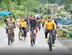 Polres Buton Gelar Olahraga Fun Bike