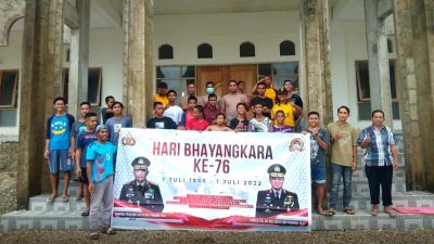 Polres Buton Gelar Bakti Sosial di Sejumlah Tempat Ibadah, Dalam Rangka Hari Bhayangkara ke-76