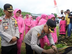 Titip Sebagai Kenang-Kenangan, Kapolres Buton Resmikan Sumur Bor Di Kelurahan Saragi