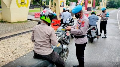 Sie Propam Polres Buton Gelar Gaktiblin ke Polsek Jajaran