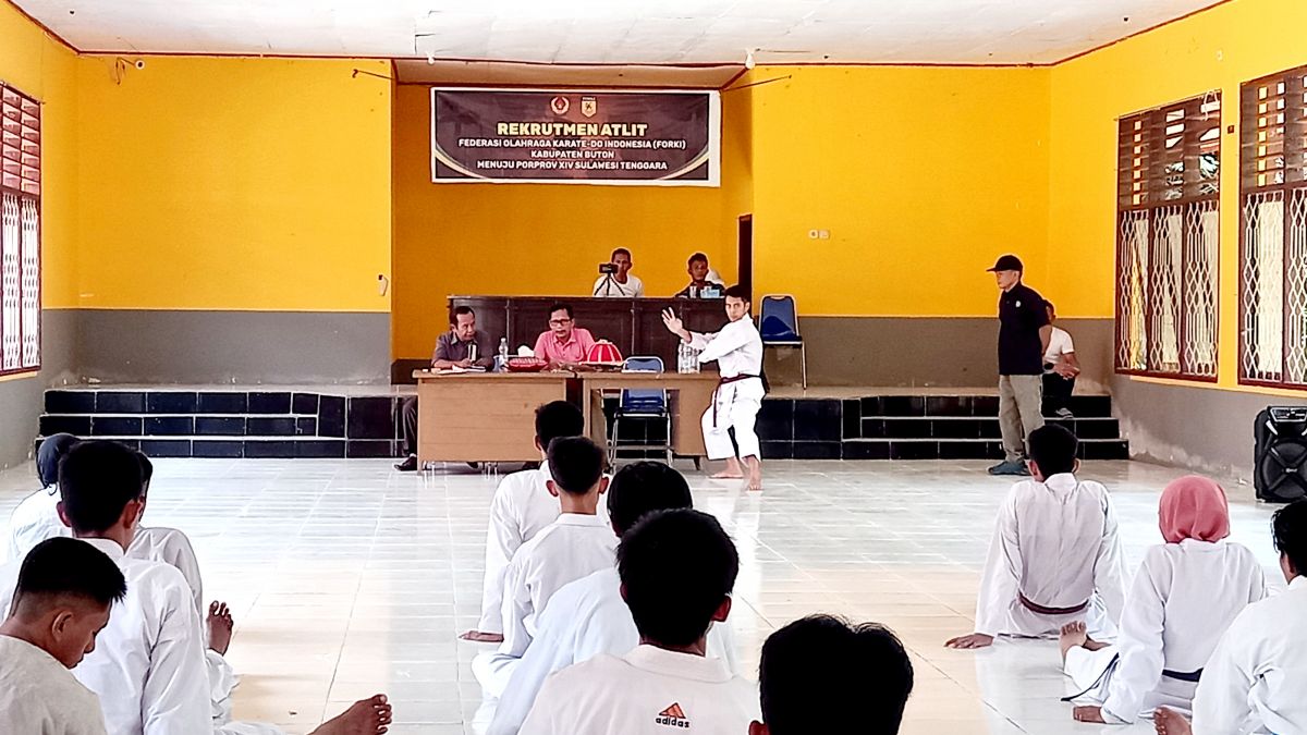 Cari Atlet Berprestasi, Forki Buton Rekrut Atlet