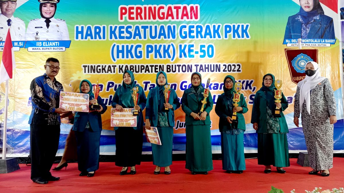Semarak Puncak HKG PKK Ke - 50 Tingkat Kabupaten Buton Semarak Puncak HKG PKK Ke - 50 Tingkat Kabupaten Buton