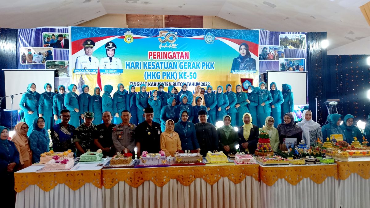 Semarak Puncak HKG PKK Ke - 50 Tingkat Kabupaten Buton Semarak Puncak HKG PKK Ke - 50 Tingkat Kabupaten Buton