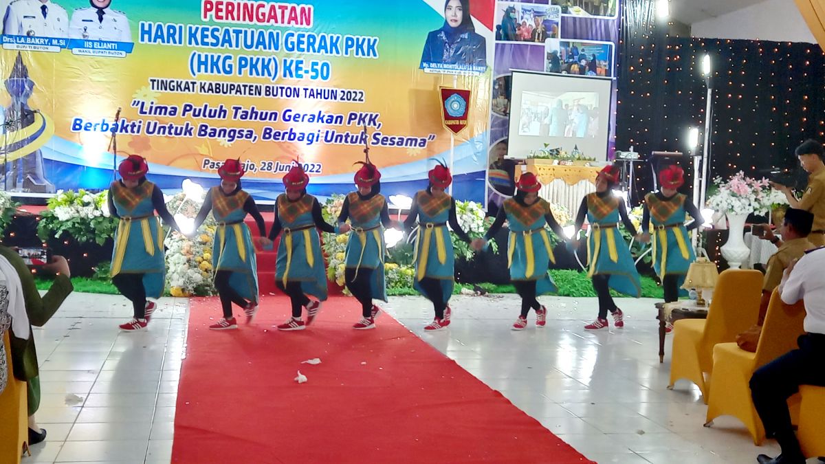 Semarak Puncak HKG PKK Ke - 50 Tingkat Kabupaten Buton Semarak Puncak HKG PKK Ke - 50 Tingkat Kabupaten Buton