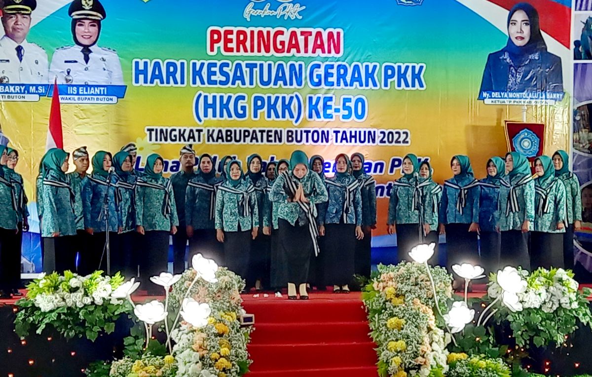 Semarak Puncak HKG PKK Ke - 50 Tingkat Kabupaten Buton Semarak Puncak HKG PKK Ke - 50 Tingkat Kabupaten Buton