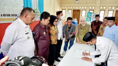 Bupati Buton Hadiri Peringatan Harganas 2022