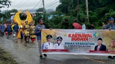 34 OPD Meriahkan Karnaval Budaya HUT Kabupaten Buton Ke-63
