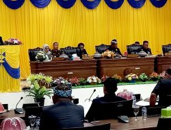Sebulan Jelang Masa Akhir Jabatan Bupati/Wakil Bupati, DPRD Buton Gelar Rapat Paripurna