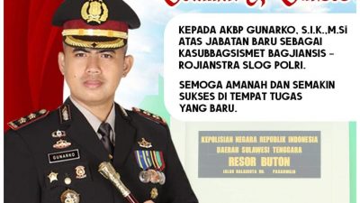 Kapolres Buton Berganti