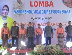 38 Vokal Grup OPD Meriahkan HKG PKK ke 50 Tingkat Kabupaten Buton