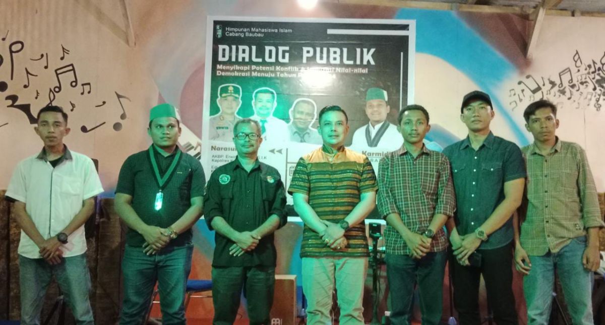 Jelang Tahun Politik 2024, HMI Cabang Baubau Gelar Dialog Publik