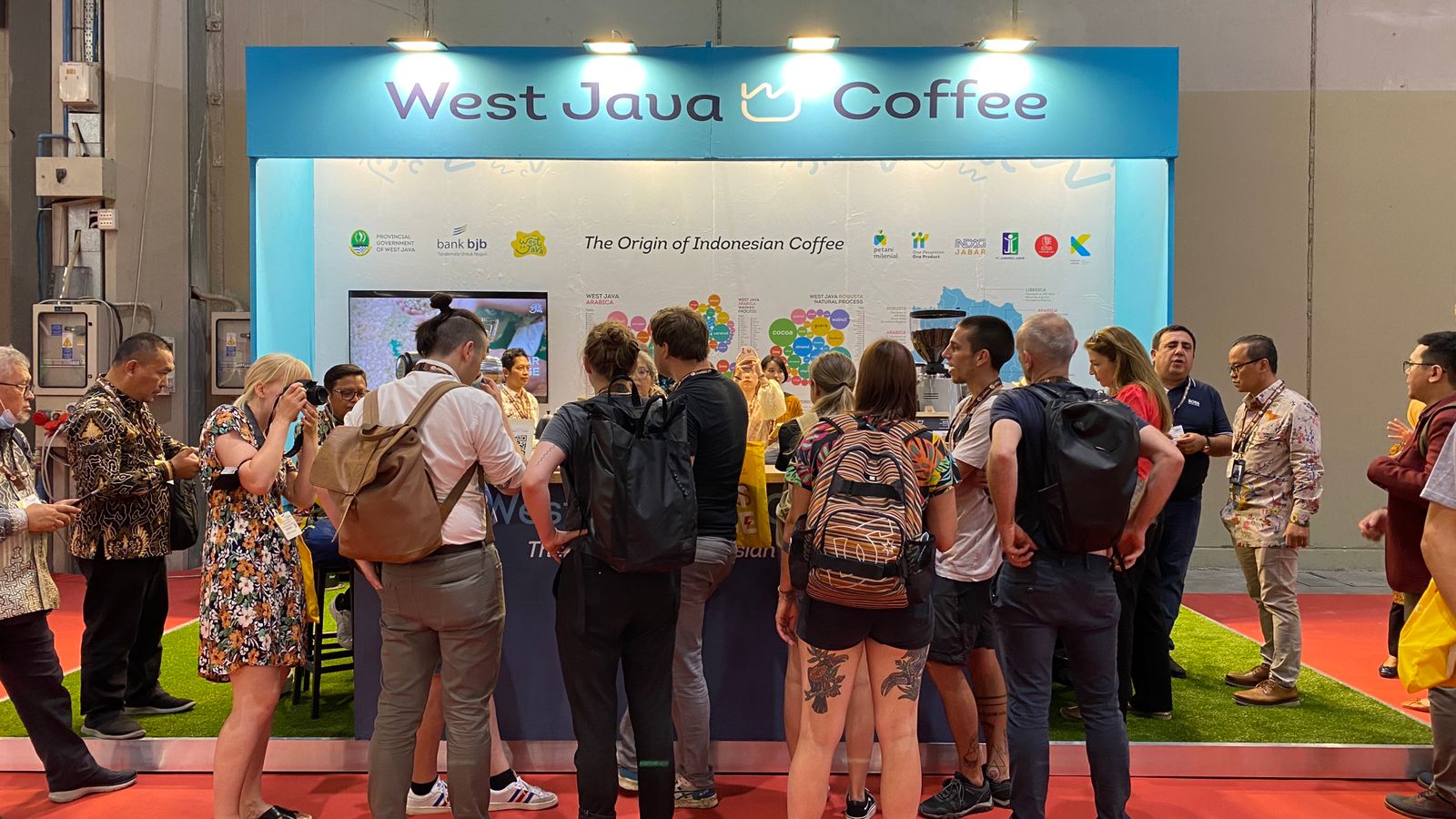 PAMERAN INTERNASIONAL 10 Kopi Terbaik Jawa Barat Tampil di Ajang World of Coffee Italia