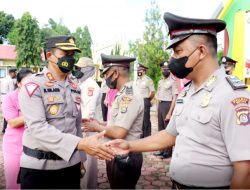 16 Personil Polres Buton Naik Pangkat