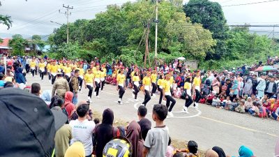 101 Peserta Gerak Jalan Indah Meriahkan HUT Kabupaten Buton