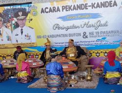 Pemkab Buton Gelar Acara Pekande-Kandea 1000 Talang