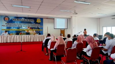 Dorong Pembentukan Inovasi Layanan Publik di Daerah, Balitbang Buton Gelar Seminar