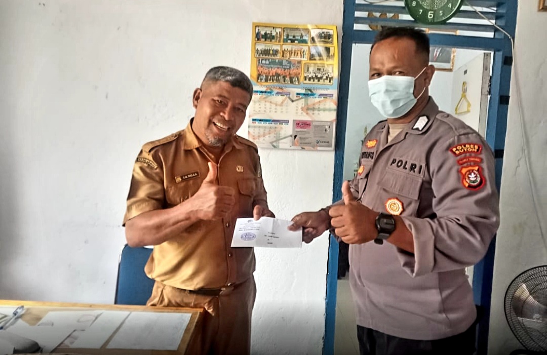 Masih Pandemi, Polres Buton Himbau Warga Tak Gelar Acara Joget