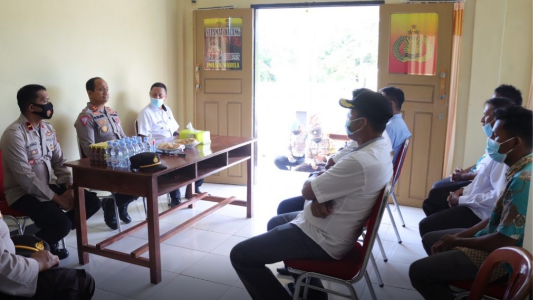 Kapolres Buton Harap Masyarakat Wabula Jaga Kamtibmas Tetap Kondusif